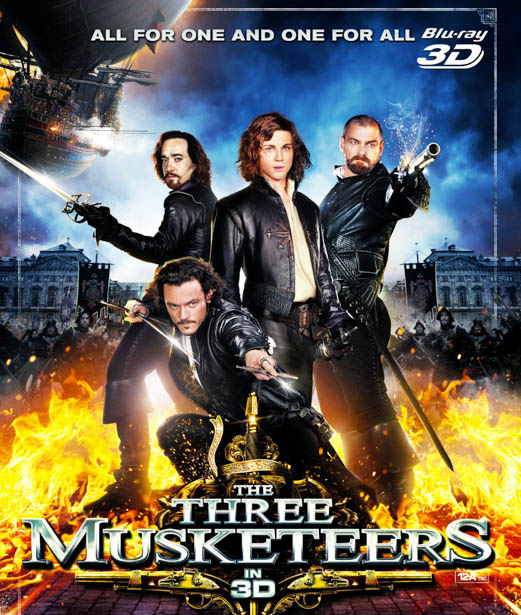 F098 - The Three Musketeers 3D 50G (DTS-HD 5.1)  